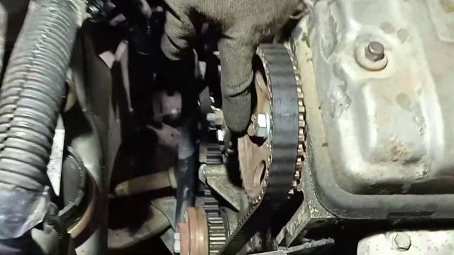 ЗАМЕНА РЕМНЯ ГРМ ПЕЖО 206 1.1 БЕНЗИН