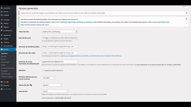 Plugin de WordPress WPS Hide Login - Hackin ético y pentesting смотреть онлайн