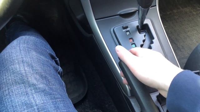 КАК ИСПОЛЬЗОВАТЬ (АКПП) TOYOTA COROLLA 150 смотреть онлайн