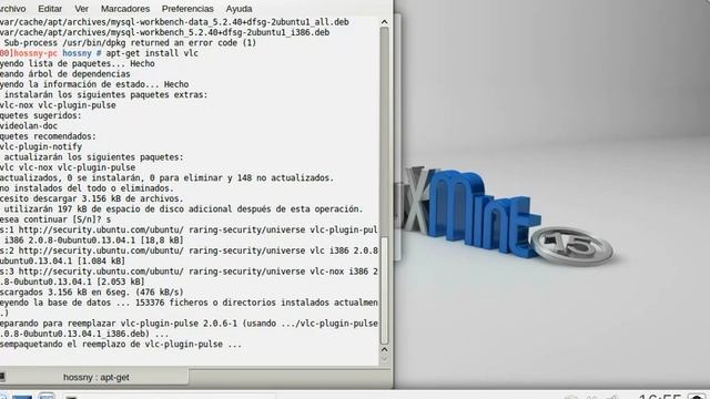LInux Mint-UGB Instalar MySql WorkBench смотреть онлайн