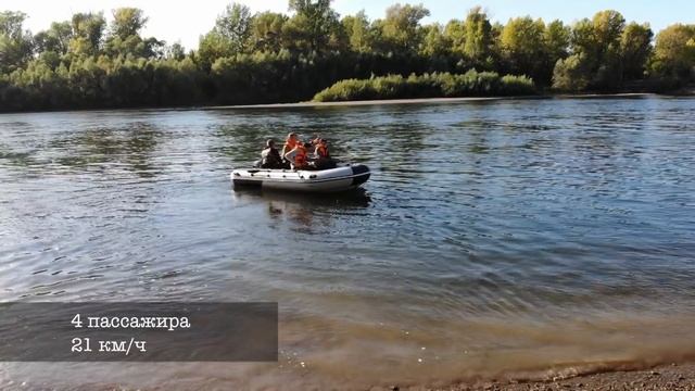 Лодочные моторы Апачи | Тест лодки 400 см с моторами 5/9.8/9.9 л.с. смотреть онлайн