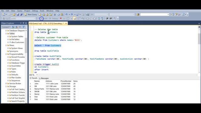 How To Create An Audit Table Using Triggers In Structured Query Language (SQL) смотреть онлайн