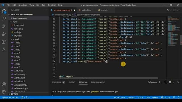 Use of pydub and Audio segment for merging sounds in Python Part 6 смотреть онлайн