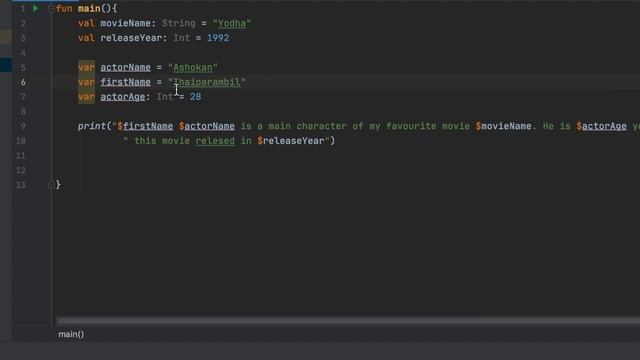 Kotlin For Android Programming In Malayalam: (3) Variables | kotlin tutorials malayalam смотреть онлайн