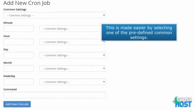 Cron Job in cPanel - Control Panel - Web Hosting Tutorials - GazelleHost.com/whu смотреть онлайн