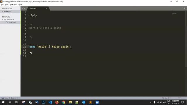 echo and print in php смотреть онлайн