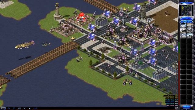 tda red alert 2 yuri's revenge 1 vs 3 player with superweapons смотреть онлайн
