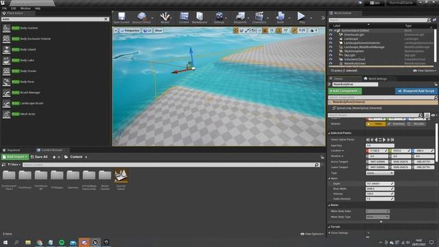 Unreal Engine 4 Tutorial - Survival Game Part 1: Island Creation смотреть онлайн