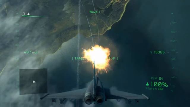 Tom Clancy's HAWX 2 survival gameplay - Eurofighter Typhoon смотреть онлайн