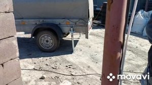 Монтаж заборных столбов из блоков "Бессер" производство . г. Уфа