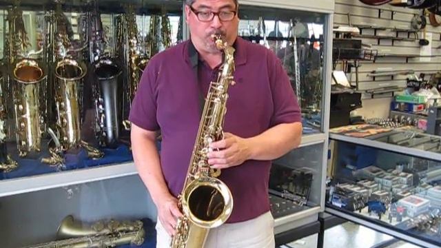 Buffet S1 Tenor Sax with Jody Jazz metal mouthpiece смотреть онлайн