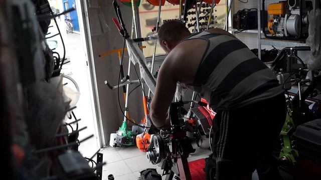 сборка мотоблока SENDA SD900C