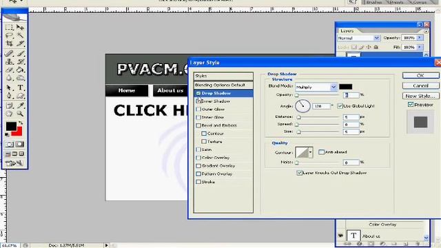 How to make Web Layouts in Photoshop ( Hindi Version ) Part 2 смотреть онлайн