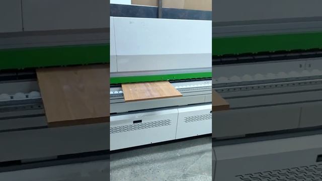 Процесс облицовки ЛДСП кромочным материалом / Nanxing NB7CJQVKL - Кромкооблицовочный станок/Нансинг смотреть онлайн