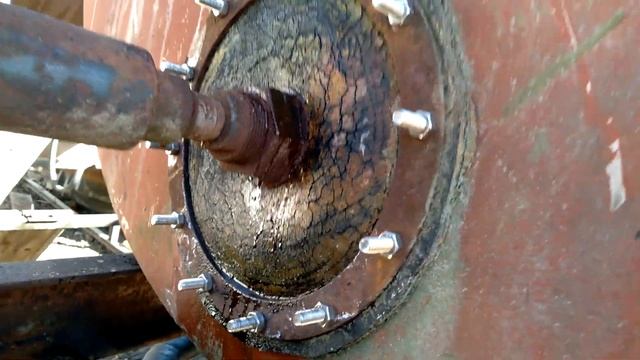 Варим КАС.навесной к трактору дровяной бойлер сварен с колесного диска т150 бочка 200литров смотреть онлайн