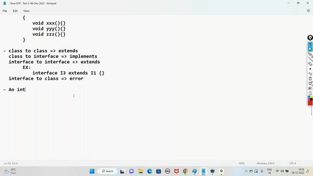 Full Stack Java Developer Course | Session - 16 | Java OOP | Abstract Classes and Interfaces смотреть онлайн
