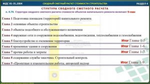 Сводный сметный расчет стоимости строительства  (ССР).