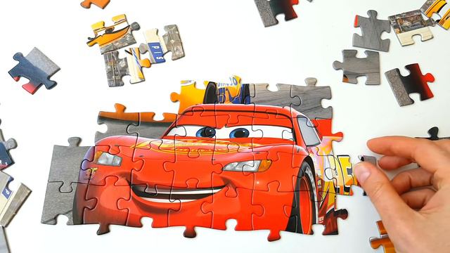 Cars 3 Disney Pixar PUZZLE Rompecabezas De Rayo Mcqueen Lightning McQueen Kids Toys Jigsaw Puzzles