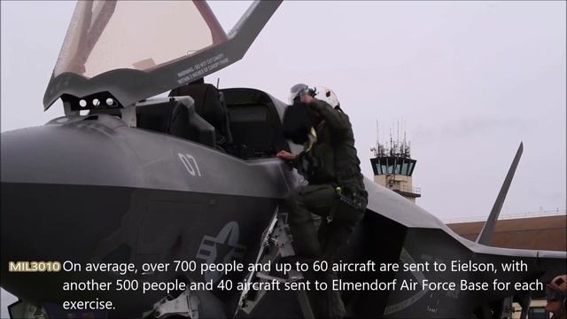 Red Flag, Alaska. F-35B Lightning II fighters in a highly complex exercise. смотреть онлайн