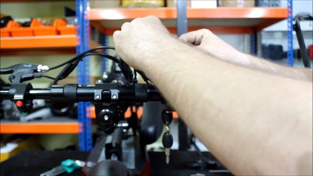 Установка ручки газа на электросамокат куго м 4 про