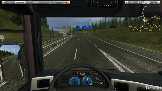 German Truck Simulator HD gameplay смотреть онлайн