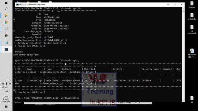 How to check status and edit stored procedure sql videos in telugu 82 смотреть онлайн