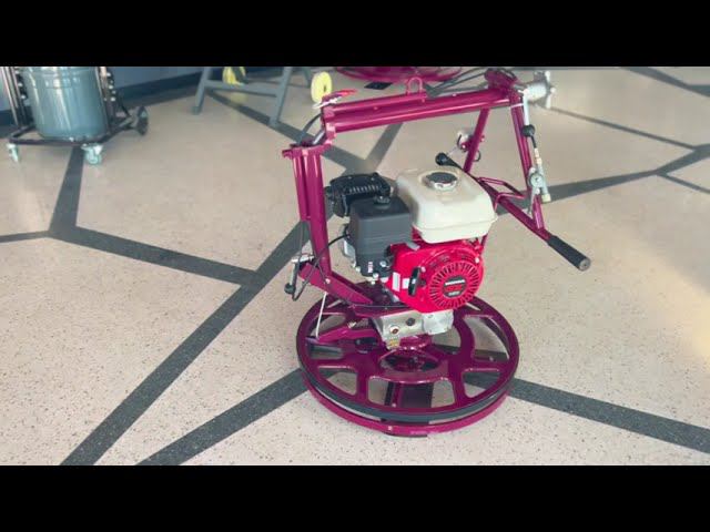 Однороторная затирочная машина Linolit® CT 424-4 | Промышленные напольные покрытия | Linolit.ru смотреть онлайн