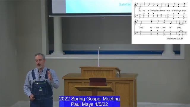 4-5-22 "5. Then Youll Be A Christian Too" (Paul Mays) смотреть онлайн