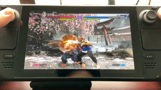Street Fighter 6 Steam Deck (64GB) Gameplay | All Settings Tested смотреть онлайн