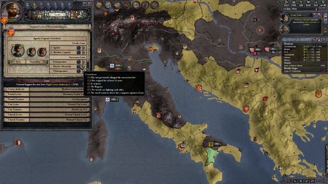 Crusader Kings 2 Restoration of Rome (50) смотреть онлайн