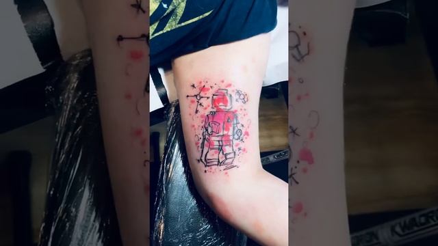 Watercolor tattoo / Circle Tattoo Dresden смотреть онлайн
