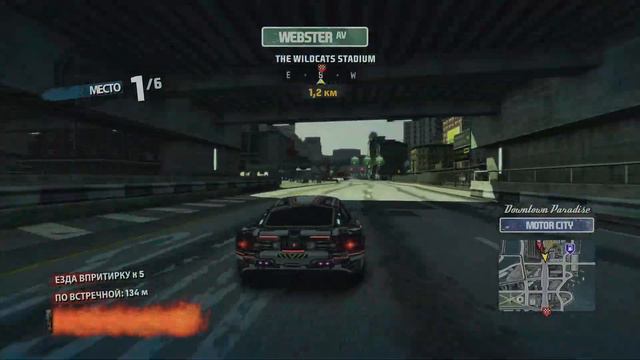 Burnout Paradise.Remastered.Гонка.The Wildcats Stadium.4K.Sony PlayStation 5.PS5.🎮