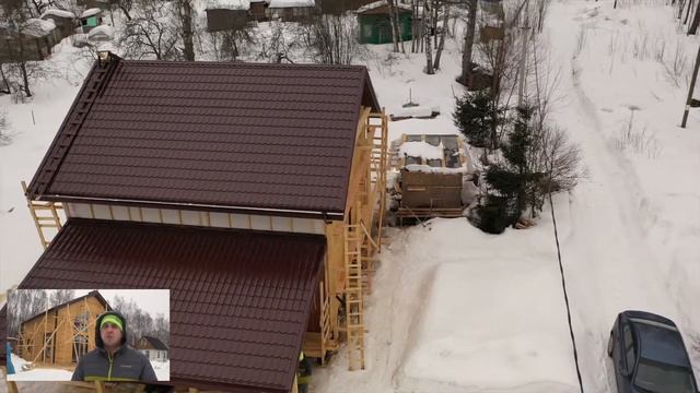 Покраска фасада каркасного дома зимой. Как правильно покрасить блок хауз (имитатор бревна) смотреть онлайн