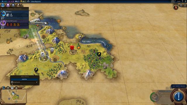 Let's play Civilization 6 as Germany - 1 смотреть онлайн