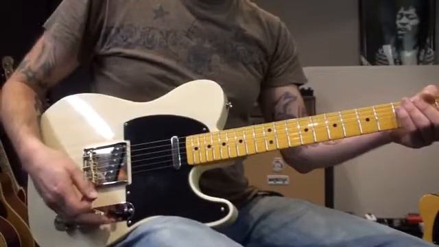 Fender Squier Classic Vibe Telecaster and hybrid picking lesson смотреть онлайн