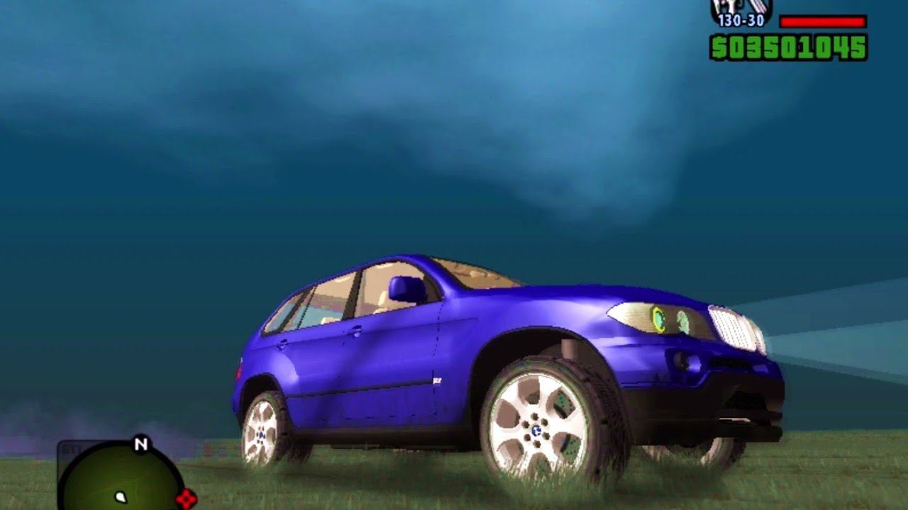 Катаюсь на BMW X5 в GTA SA Criminal Russia смотреть онлайн