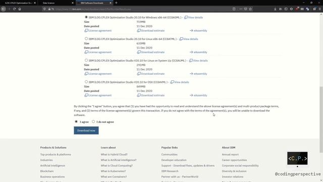 Installation of CPLEX Studio - Optimization in Python with CPLEX (Part 1) смотреть онлайн