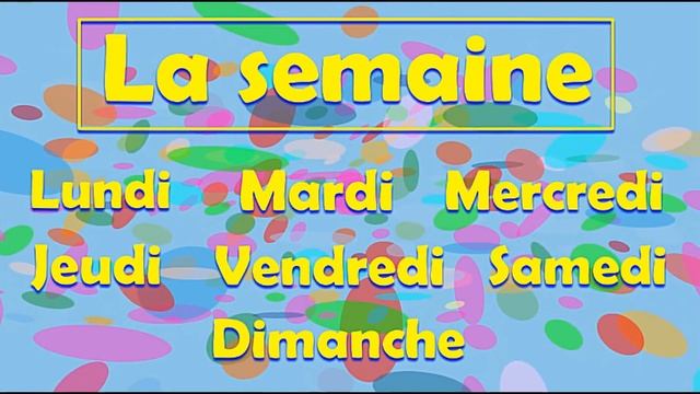 Les jours de la semaine - alain le lait (French days of the week) смотреть онлайн