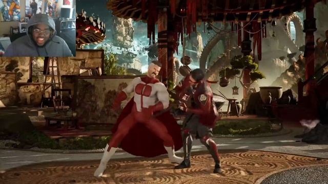 Mortal Kombat 1 - Official Omni Man Gameplay Trailer REACTION смотреть онлайн