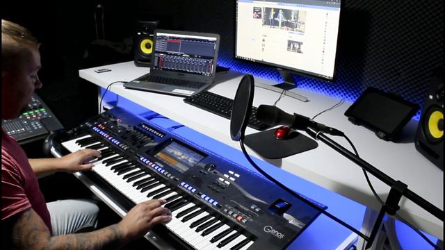 Diana _Paul Anka - Yamaha Genos смотреть онлайн