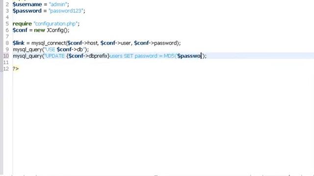 joomla pass PHP смотреть онлайн