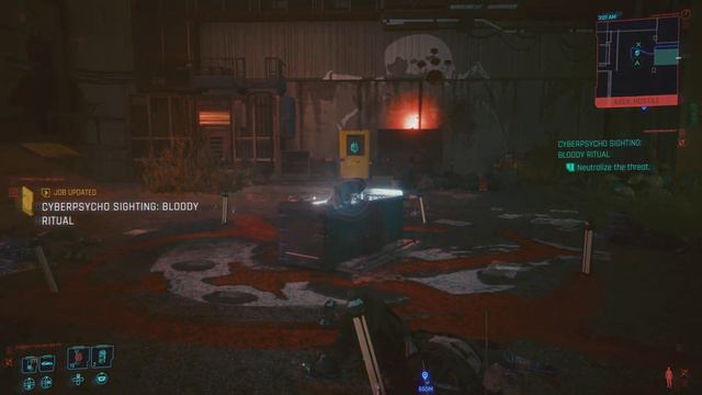 Cyberpunk 2077 Netrunner vs Bloody Ritual Cyberpsycho смотреть онлайн
