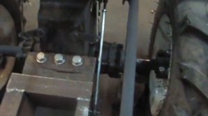 Мотоблок  переделываю в минитрактор.