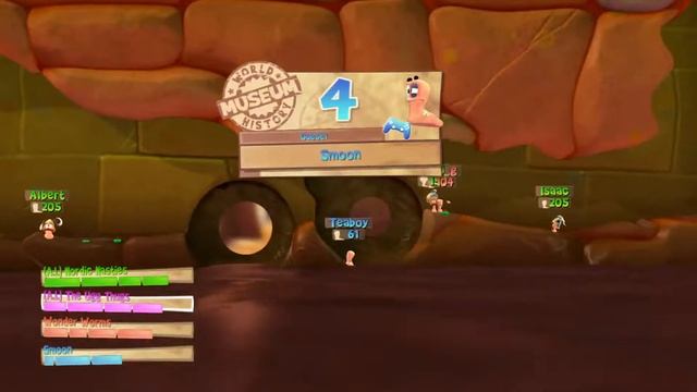 Worms Battlegrounds |PS 4 pro| (Cтрим) - Месть ботам смотреть онлайн