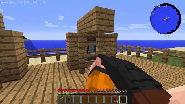 Обзор мода на огнестрельное оружие в Minecraft [Вкратце] Vic's Modern Warfare 1.12.2 смотреть онлайн