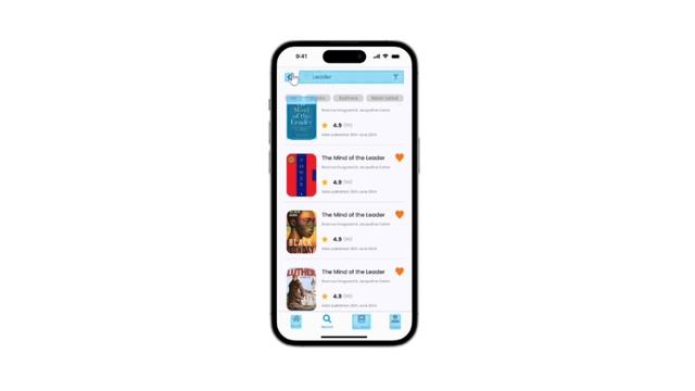 Stacklib Prototype, An E-library mobile app designed with Figma. смотреть онлайн