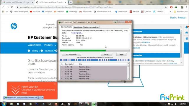 Menginstall Printer HP Laserjet 1020 Tanpa CD Driver смотреть онлайн