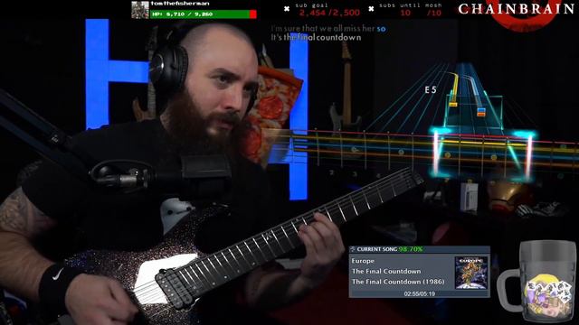 (Rocksmith) THE FINAL COUNTDOWN @ 150% SPEED