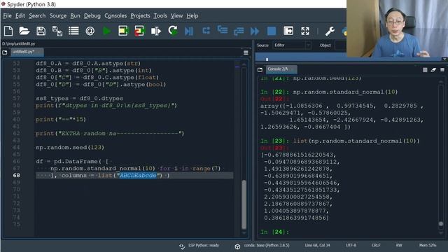 Python Programming - Data Analytics T08 - Nan, Noise and Type Errors (Part 6/6) смотреть онлайн