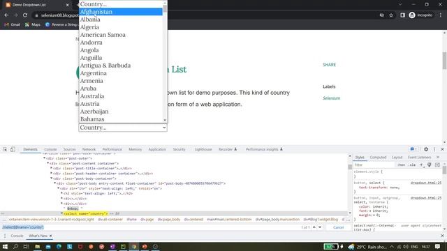 #39 Playwright with Python | Select single select dropdown in Playwright смотреть онлайн